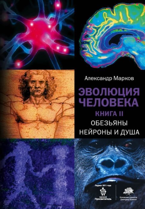 Фото книги, купить книгу, Эволюция человека. Книга 2. Обезьяны нейроны и душа. www.made-art.com.ua